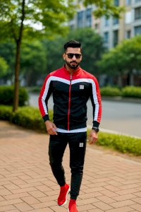 Exclusive full set Tracksuit for Men, জ্যাকেট+ট্রাউজার 1 সেট